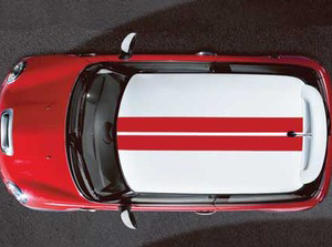 Mini Cooper Racing Stripes Body or Roof in assorted options for R56, R57